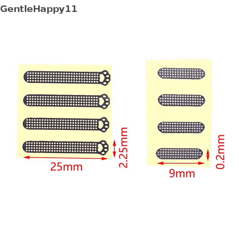 Gentlehappy 8Pcs Cat Paw Metal Dustproof Net Phone Jaring Pelindung Speaker Anti Debu id