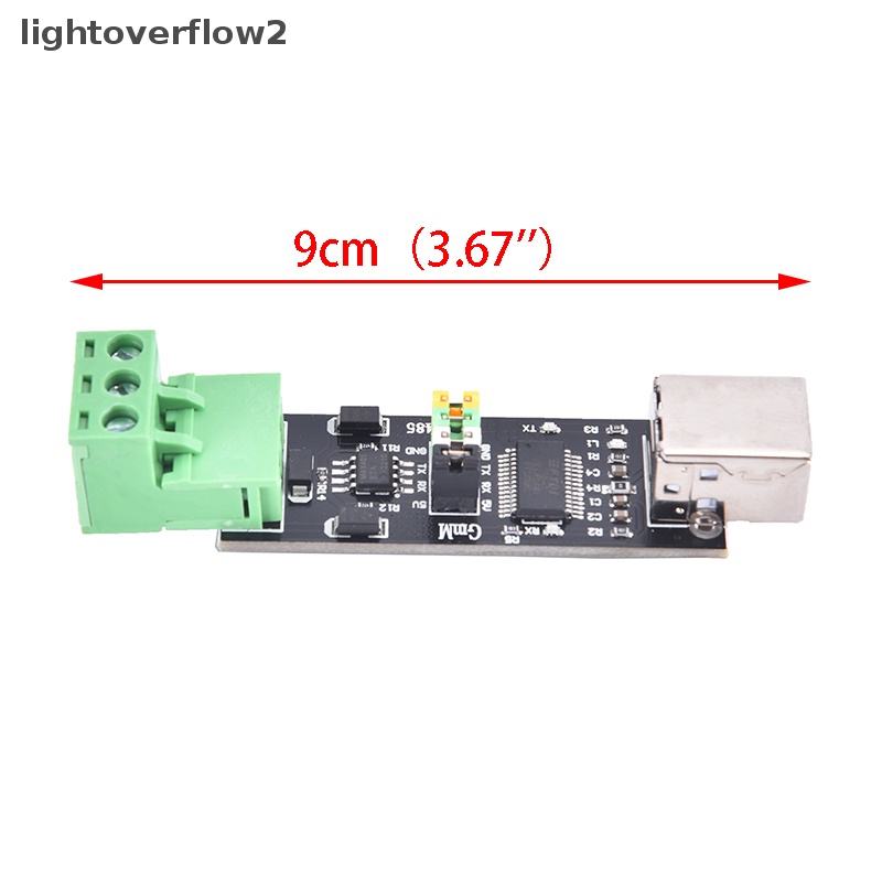 [lightoverflow2] Usb 2.0 Ke TTL RS485 Adaptor Konverter Serial Modul FTDI FT232RL SN75176 [ID]