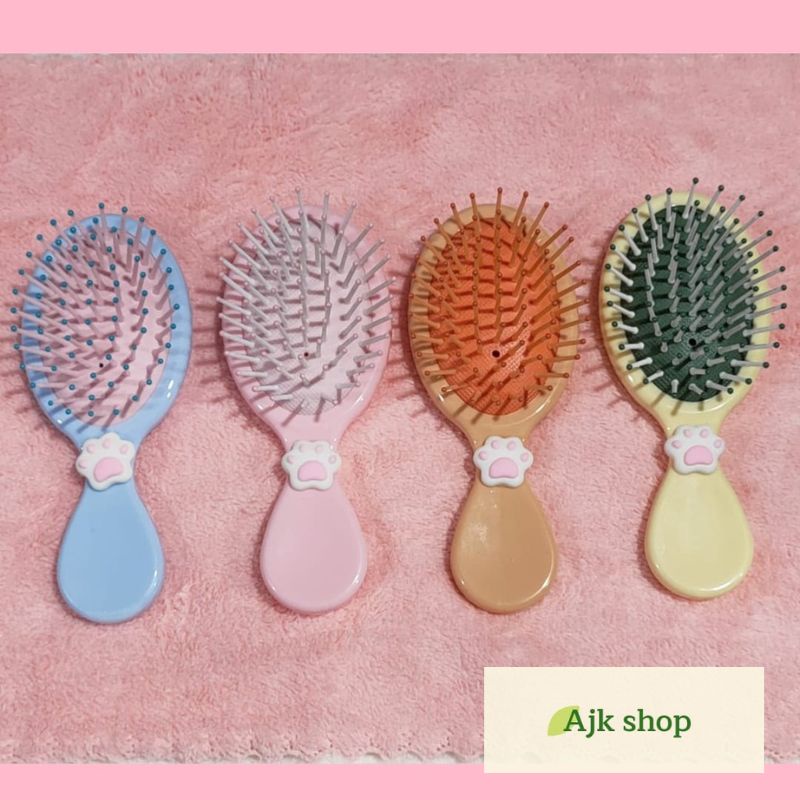 Comb Hair Sisir Rambut Anak Karakter lucu Anti Kusut Sisir Pijat 14cm