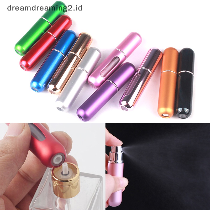 (drea) Botol Isi Ulang 5Ml Travel Portable Scent Pump Case  //