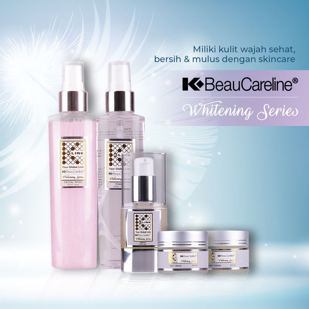 K LINK K-BEAUCARELINE WHITENING SERIES DAY CREAM NIGHT CREM KLINK