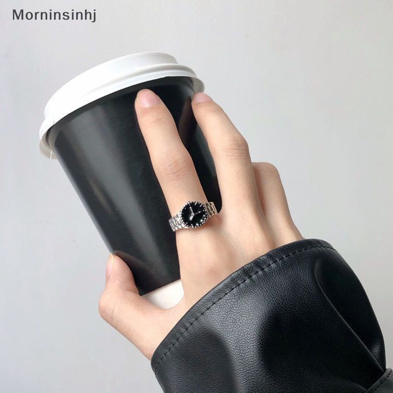 Mornin Jam Tangan Sederhana Desain Gaya Kepribadian Gadis Trendi Klasik Punk Cincin Fashion Korea Menawan Perhiasan Kreatif Untuk Wanita Hadiah id