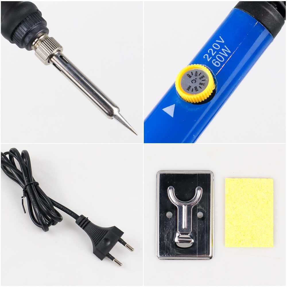 Solder Iron Adjustable Temperature 60W High Grade - 806 PROSTOEMER
