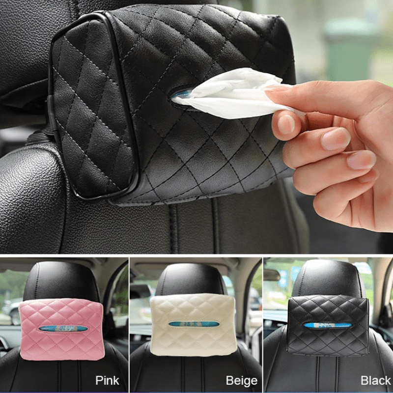 Tempat Kotak Tisu Pelindung Matahari Mobil universal Tissue Mobil Auto Interior Storage Decoration Untuk Aksesoris Mobil universal