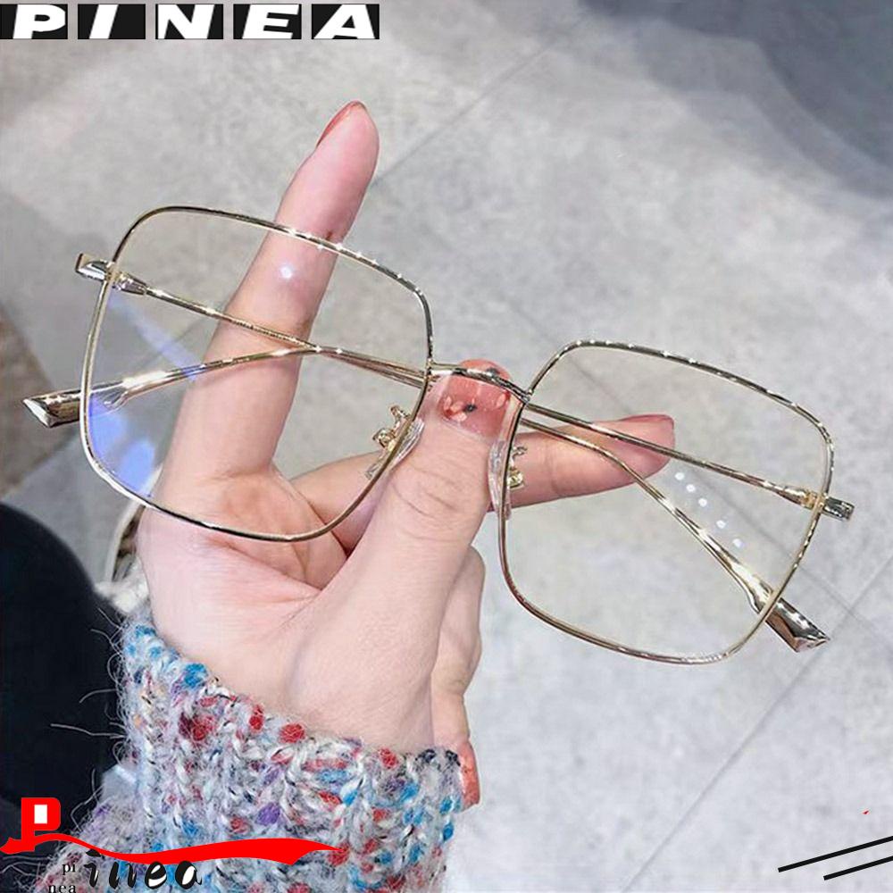 Nanas Anti-Cahaya Biru Kacamata Kantor Tahan Lama Pelindung Mata Bingkai Ultra Ringan