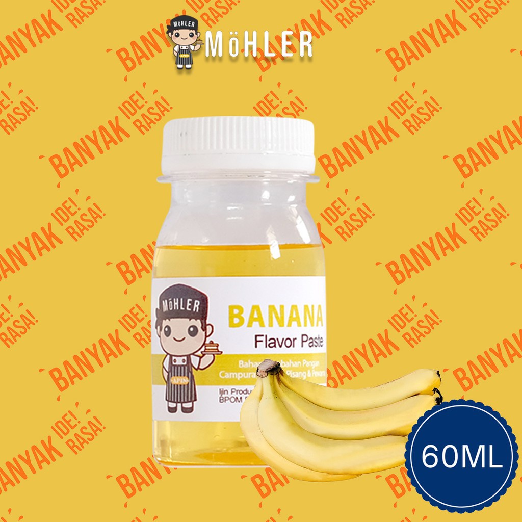 

✅New Arrival⚡MOHLER Pasta Perisa Pewarna 60ml - Perisa makanan minuman/ Pewarna Makanan/ Perasa Minuman / Mohler