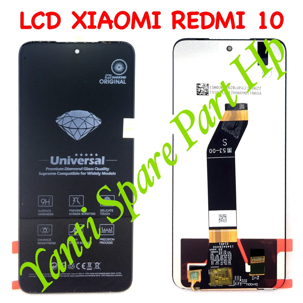 Lcd Touchscreen Xiaomi Redmi 10 Redmi 10 Prime Redmi Note 11 4G Fullset Original Terlaris New