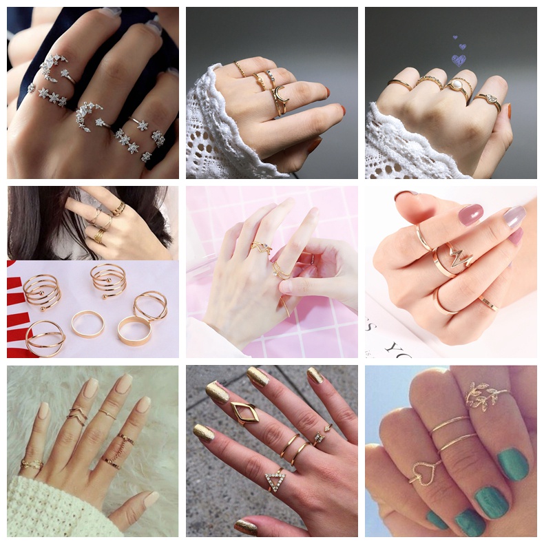[UNI] 32 Model Cincin Casual Harian Wanita