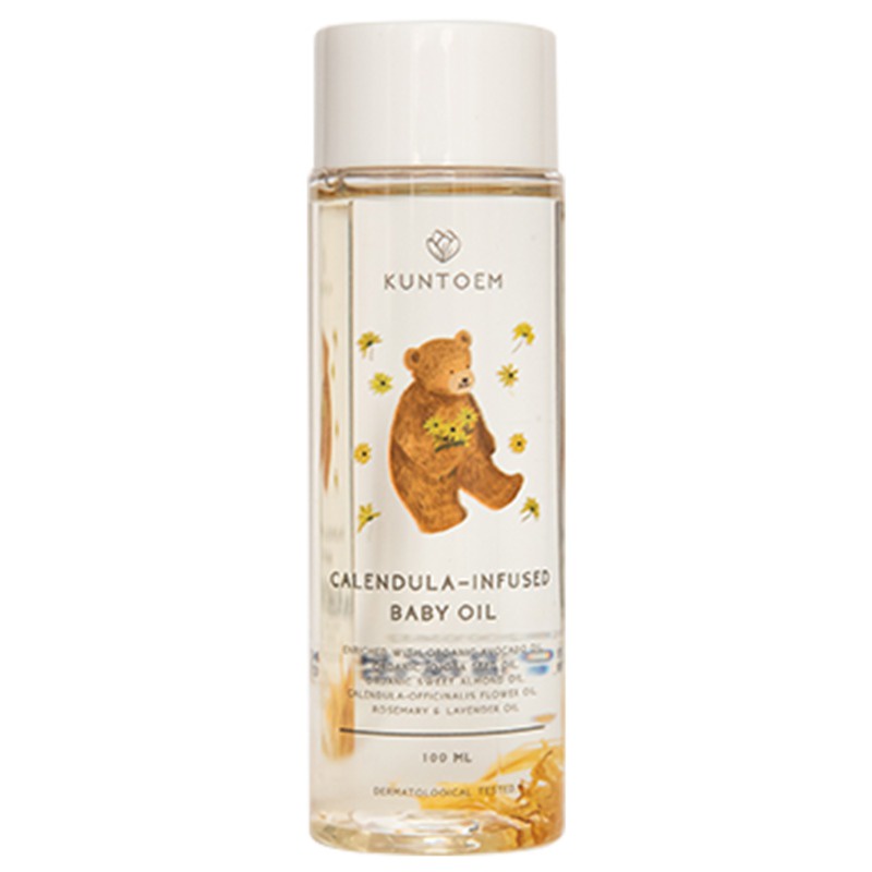 Kuntoem Calendula-Infused Baby Oil