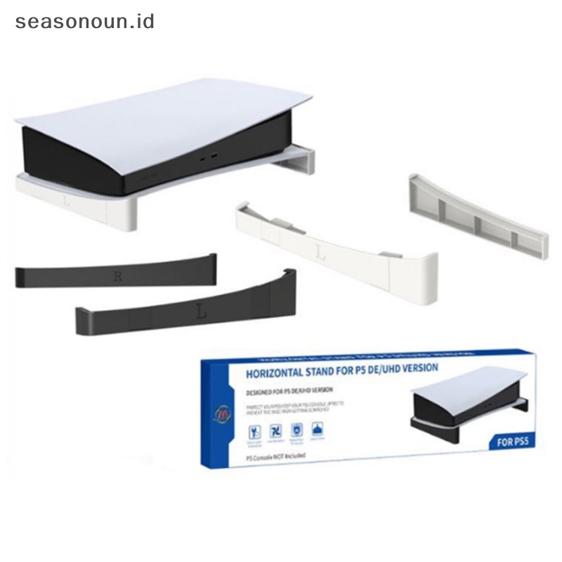 PLAYSTATION Seasonoun PS5 Base Stand Host Console Horizontal Non-slip Holder Game Membawa Penyimpanan Display Dock Untuk Playstation5Aksesoris.