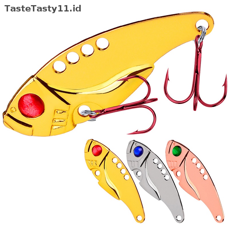 Tastetasty 3-warna Memancing golden Sequin Ikan mandarin Palsu Luya 11G Alat Pancing.