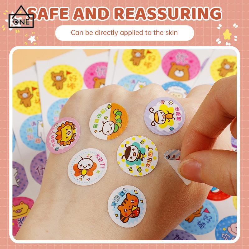 COD❤️Cartoon Reward Stickers Animals Praise Label Stationery Sticker Mother Teacher Award Classic Toys School Supplies Kids Photo Album Decor-A.one