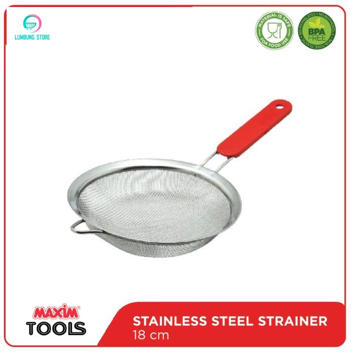 Professional Mesh Strainer 18cm - Saringan Stainless