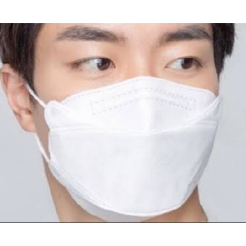 MASKER KF94 KOREA PUTIH DEWASA 4PLY ISI 10PCS MASKER KF94 PREMIUM KOREA MASK