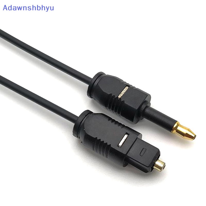 Adhyu 1.96Ft Toslink Male to Mini Plug 3.5mm Male Digital Optik SPDIF Kabel Audio ID