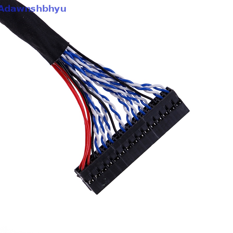 Adhyu Kabel lvds 25Cm 8bit fix-30 pin 2ch Untuk controller panel lcd/led 17-26inch   Id