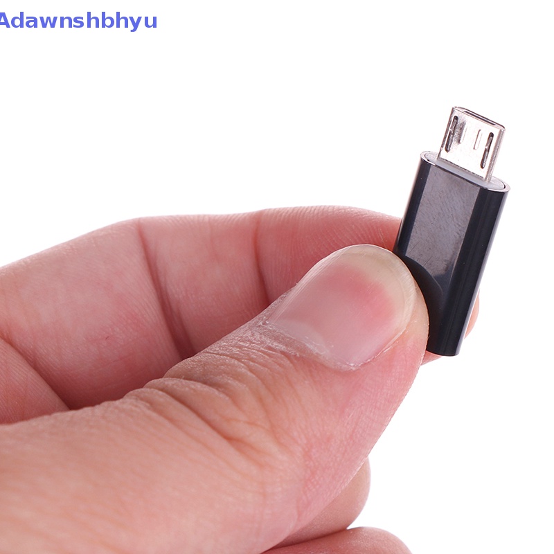 Adhyu Adaptor Female TYPE-C Ke Micro USB Male Connector Tipe C Adapter Converter ID