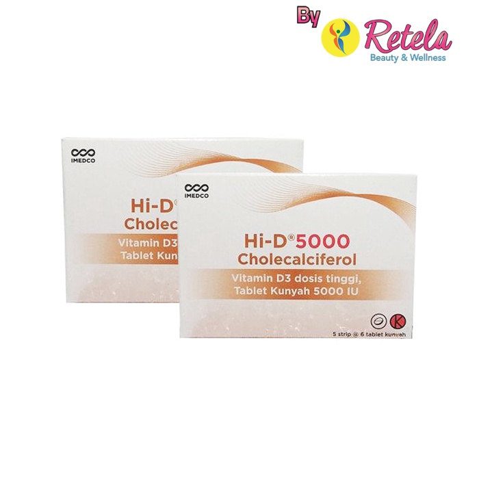 HI-D 5000 1 STRIP 6 TABLET