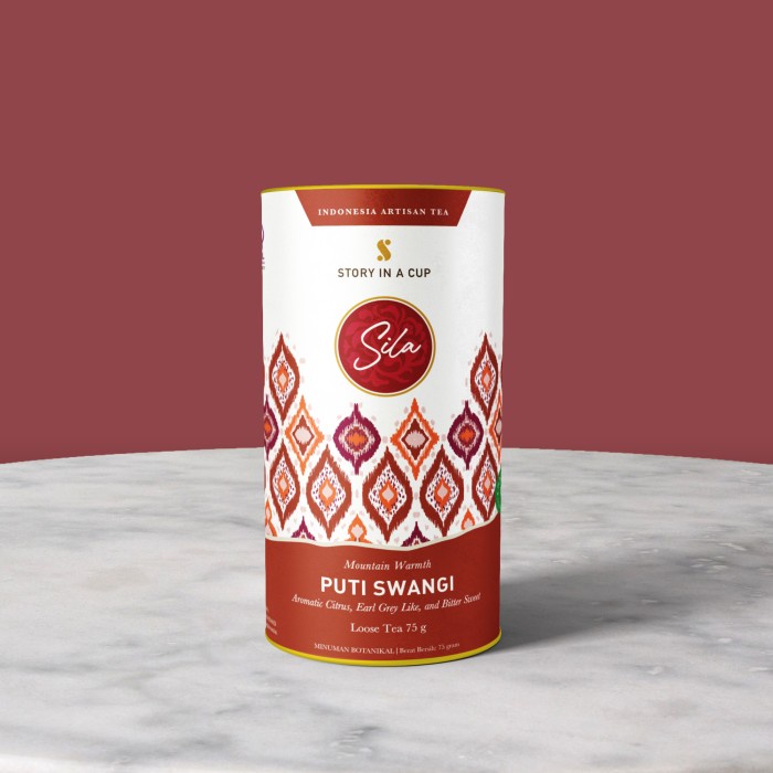 

ARTISAN TEA | Puti Swangi | Canister | Teh Premium | Black Tea - Loose Leaf