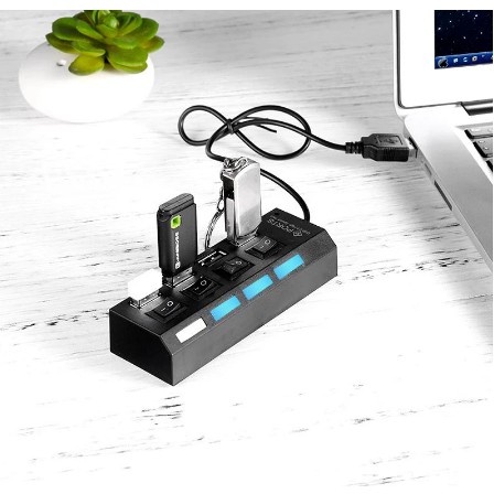[DZS] SAMBUNGAN KABEL KONEKTOR USB FLASHDISK HUB 4 IN 1 PORT OUTPUT MOUSE KEYBOARD