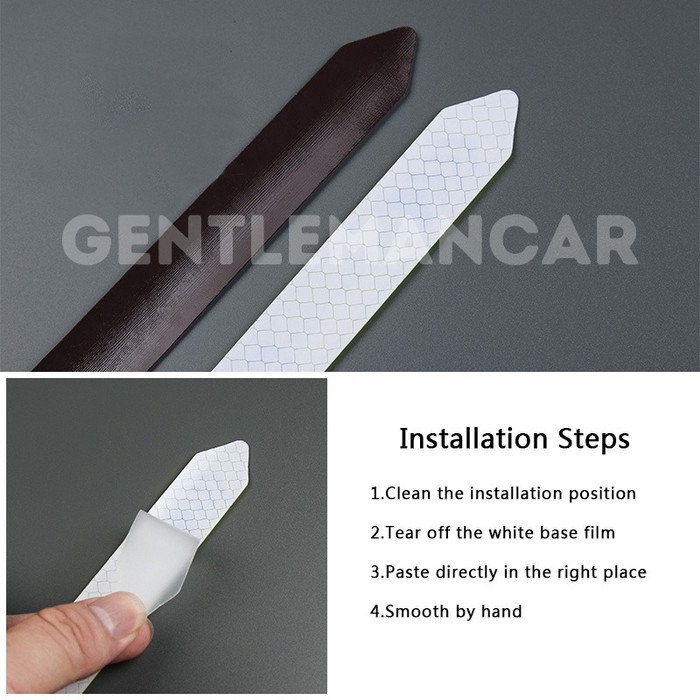 Silicone Scraper Pembersih Embun Kabut Anti Fog Kaca Bulu Rambut Halus Interior Mobil