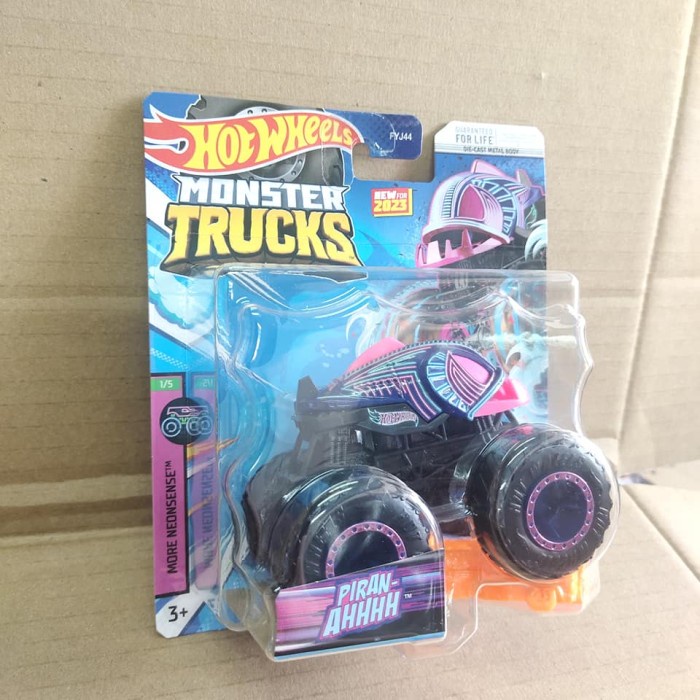 Hotwheels Monster Trucks Piran-AHHHH More Neonsense