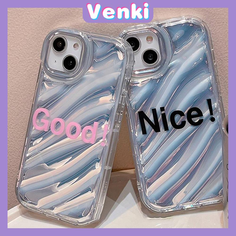 VENKI - For iPhone 11 iPhone Case Laser Reflective Transparent Phone Case TPU Soft Shockproof Airbag Case Protection Nice Good Compatible with iPhone 14 13 Pro max 12 Pro Max xr xs