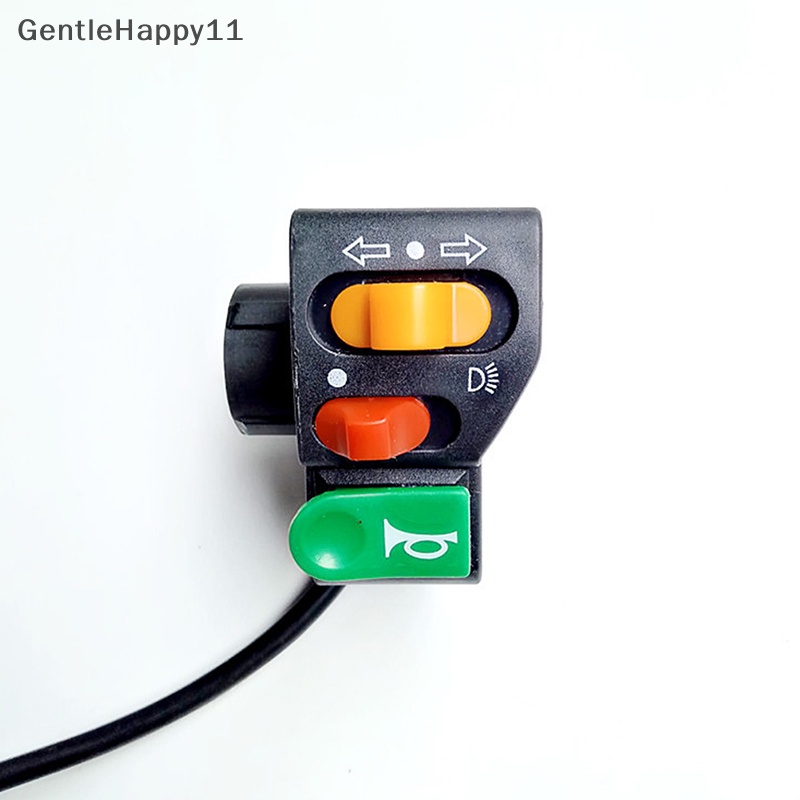 Gentlehappy Motor7 /8 Stang Tanduk Sein Head Light Beam Kill Switch id