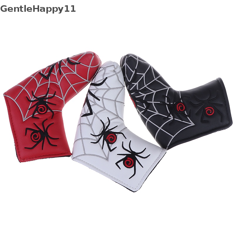 Gentlehappy Spider Golf Putter Cover Blade Golf Headcover Putter Club Penutup Kepala Aksesori  Id