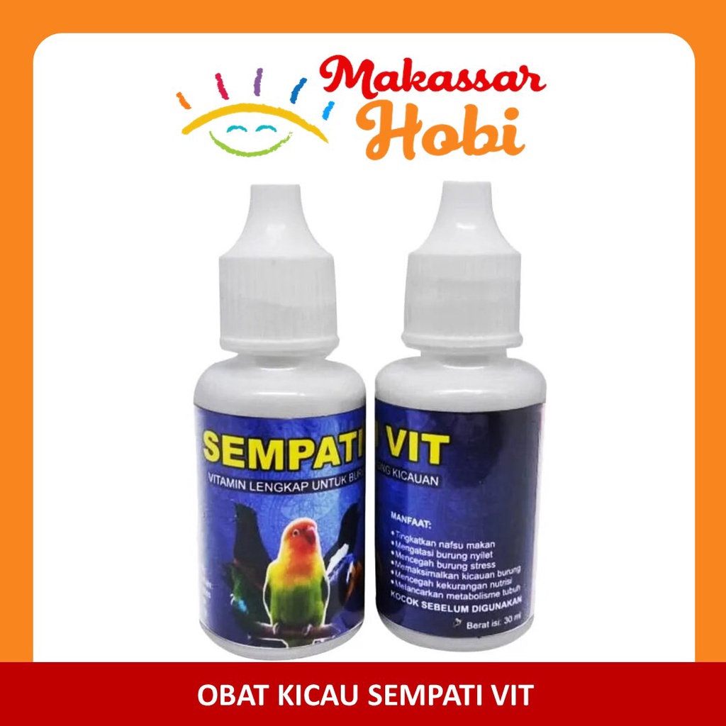 Sempati Vit Vitamin Burung Spontan Kicau Obat Peningkat Suara Stamina