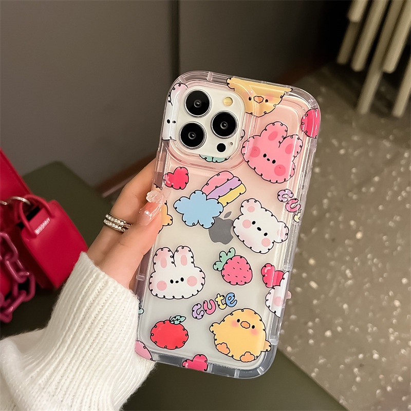 Casing Pernis Kelinci Lucu Untuk Xiaomi Redmi Note10 10S 11 11s 10Pro 10 ProMax 9 9S 8poco X3 Pro NFC M4 M5 Redmi 10 9A 9T 9C 10A Sport Mi11 Lite 5G NE Airbag Shockproof Cover