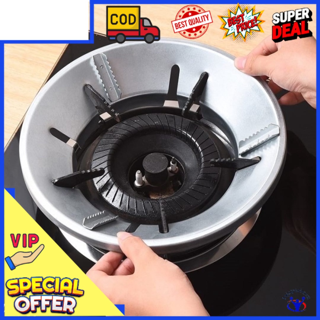 Tatakan Kompor Gas dan Penutup Kompor Anti Angin Penghemat Kompor gas Alas Tatakan Kompor Anti Angin