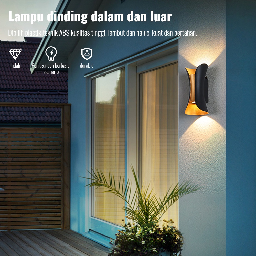 LAMPU LED DINDING MODERN / LAMPU DINDING OUTDOOR / DINDING LED MINIMALIS / LAMPU TANGGA