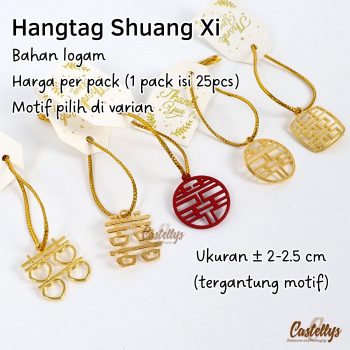 

WHT Hangtag Hang Tag Shuangxi Hampers Tunangan Tingjing Engagement
