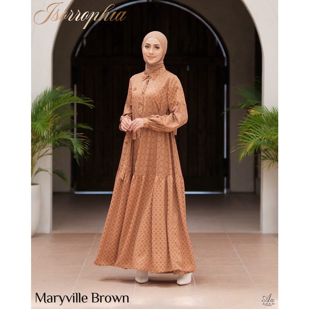 Gamis Mom Isorrophia Adha Series by Aden Hijab (Dress Only)