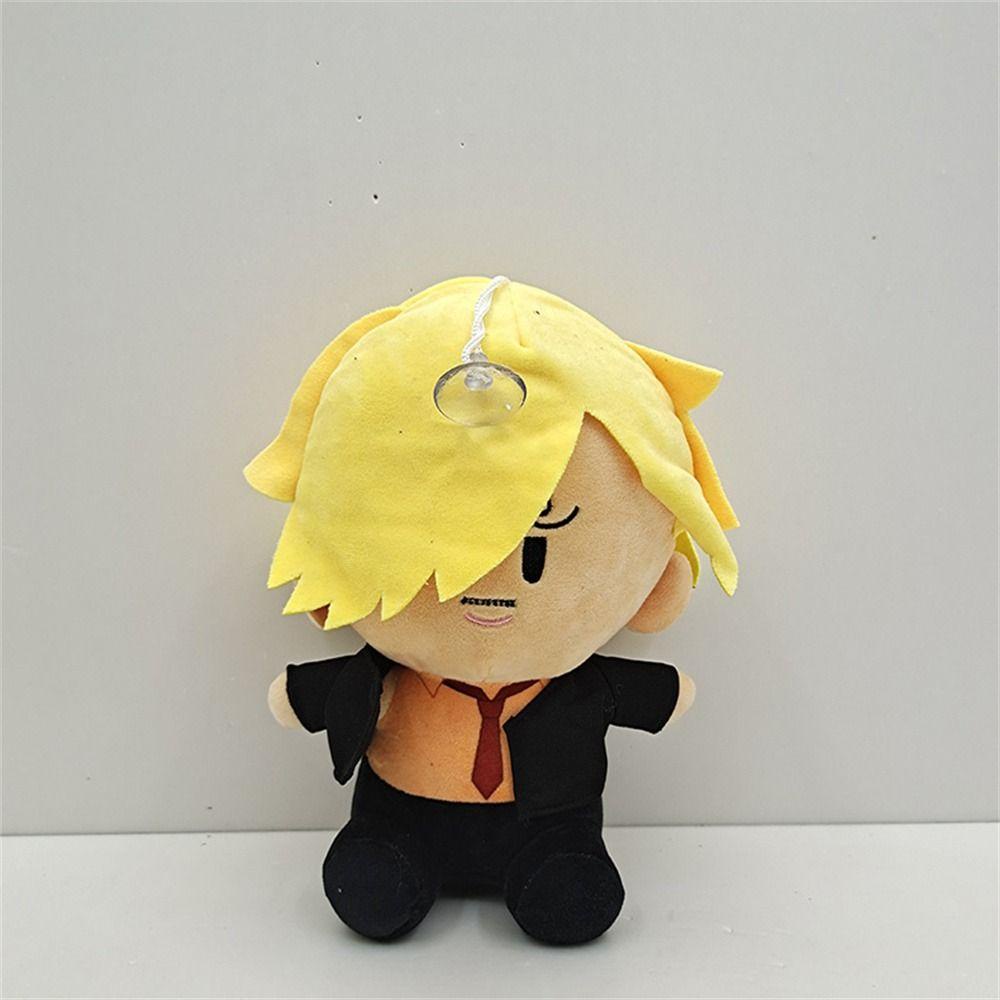 Lanfy Anime Luffy Boneka Mewah Hadiah Ulang Tahun Kartun Mainan Lembut Ace Roronoa Zoro 25 cm Luffy Boneka Mainan