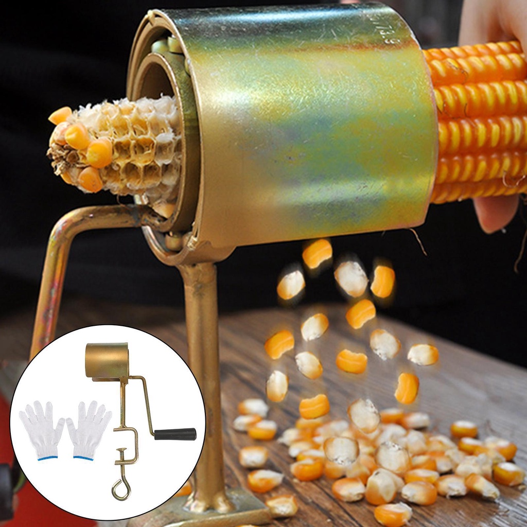 Alat Perontok Jagung Manual Portable Masak Gadget Peeler Stripper Corn Jagung Rumah