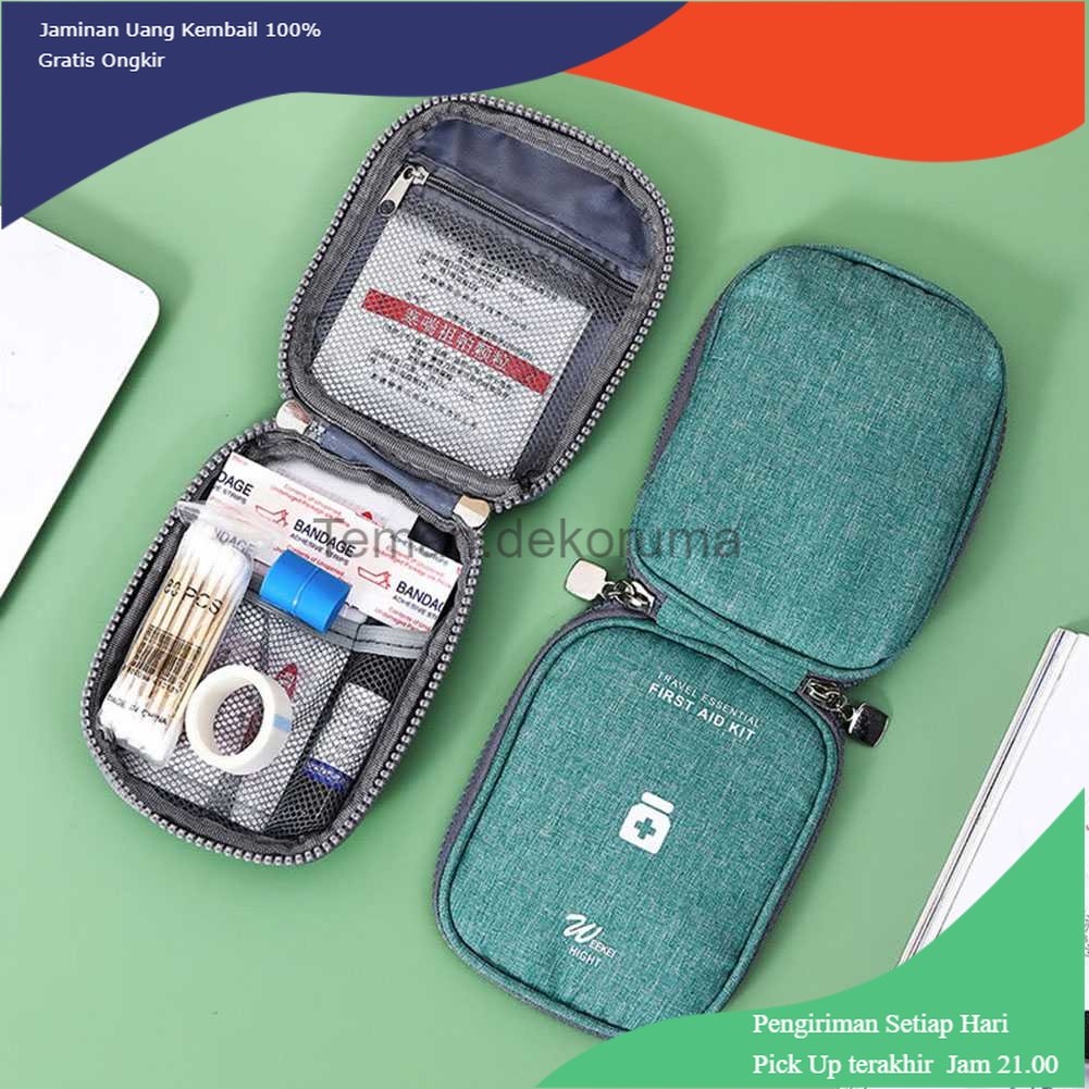 TD - DPR WEEKEI HIGHT Tas Obat P3K Travel First Aid Kit Bag Portable 14x11x3cm - TB-0623