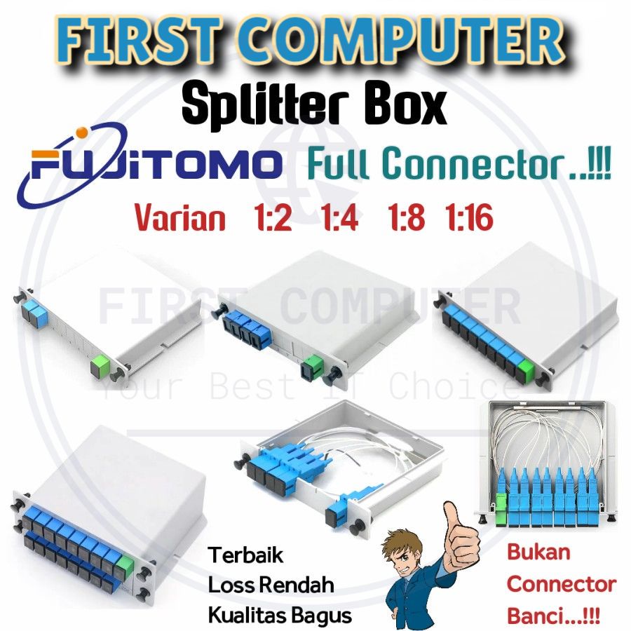 Passive Splitter Box Fujitomo [ Kualitas Premium ]