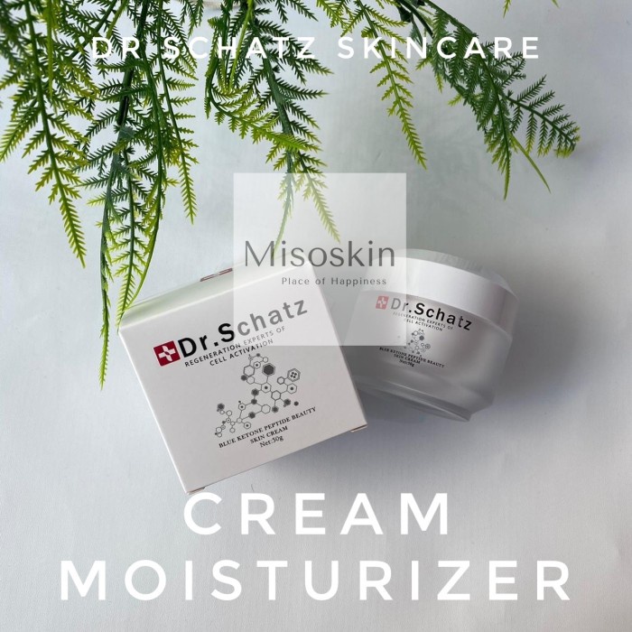 CREAM MOISTURIZER - Dr SCHATZ - Skin Cream Blue Copper Ketone Peptide ORIGINAL