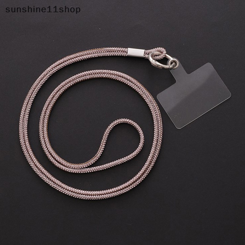 Sho Berlian Imitasi Ponsel Lanyard Diamond- Gantung Pendant N