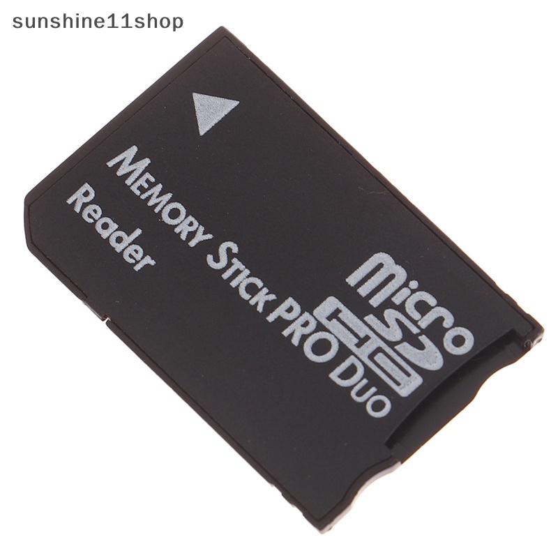 Sho Micro SD SDHC TF to Memory Stick MS Pro Duo PSP Adapter Untuk 1000 2000 3000 N