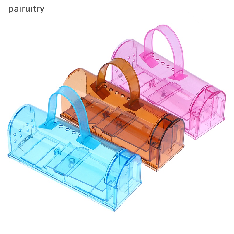 Prt Smart Self-locking Mouse Trap Safe Firm Transparan Rumah Tangga Penangkap Tikus PRT