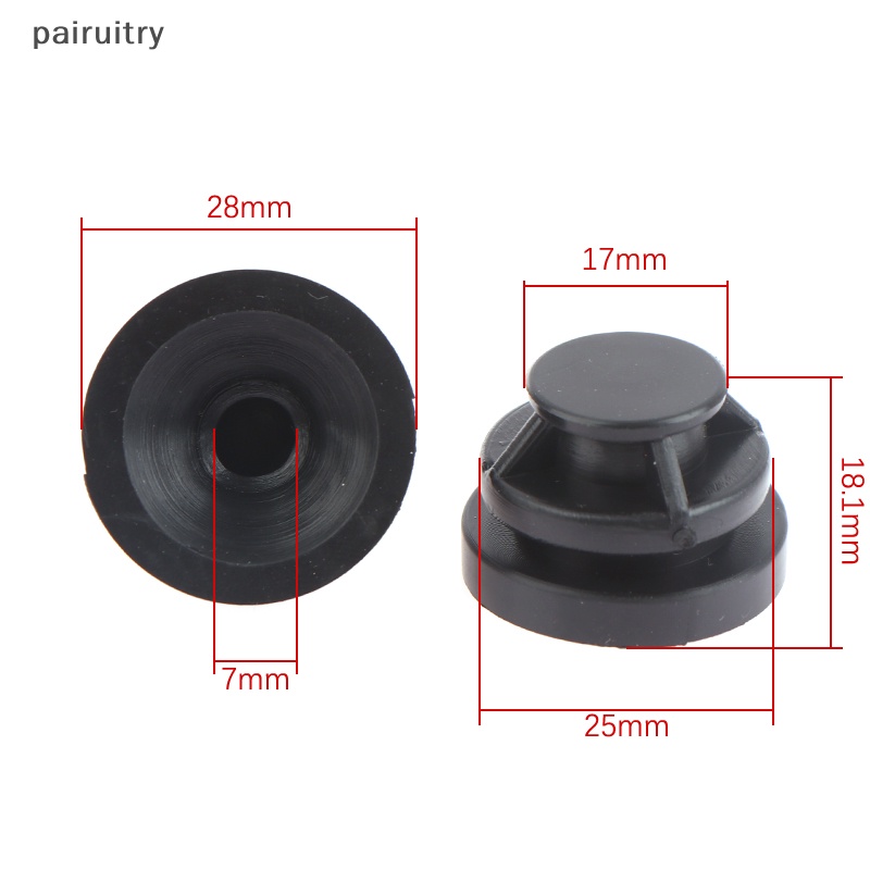 Prt 2Pcs Kompatibel Dengan Mazda Axela Atenza CX4 CX5 Penutup Atas Mesin Trim Karet Grommet Mount Bush Buffer Sleeve Pad Guard Plate Cushion PRT