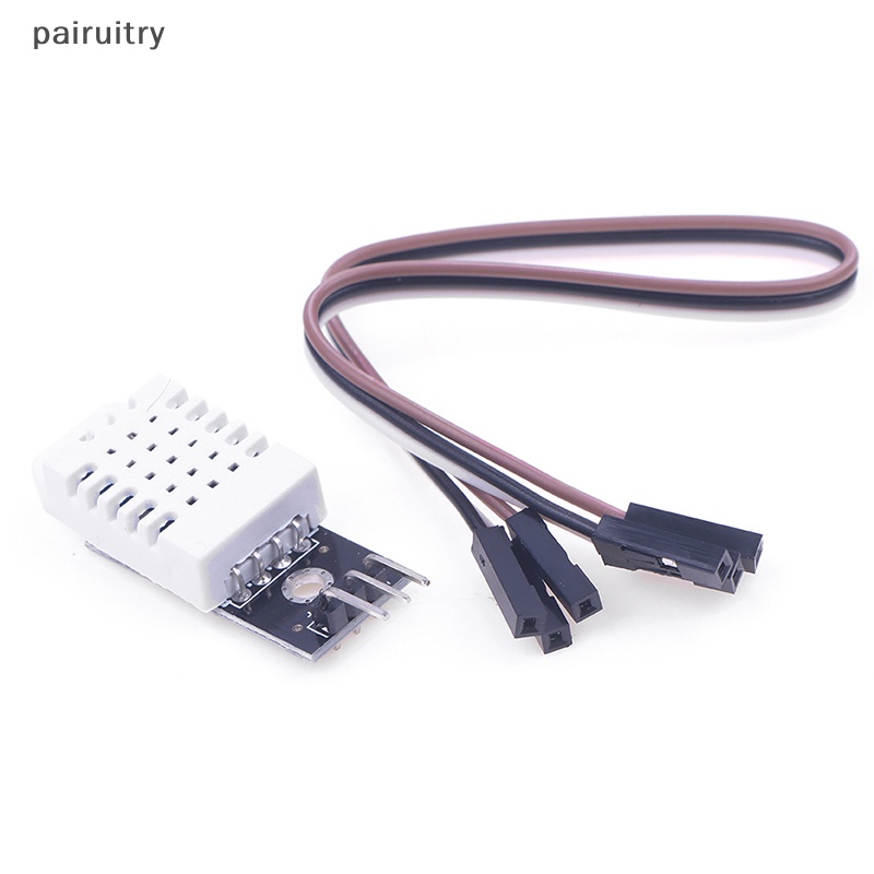 Prt DHT22 Sensor Suhu Dan Kelembaban Digital AM2302 Module +PCB Dengan Kabel PRT