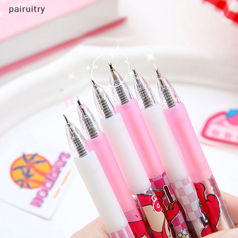 Prt 1Pcs Kartun Art Utility Pen Cut Stiker Scrapbooking Cutg Alat Express Box Perlengkapan Sekolah DIY Craft Supplies PRT