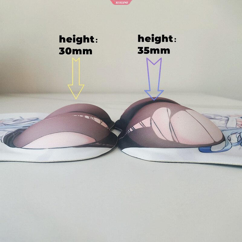 3d Sexy Mouse Pad Kreatif Dua Dimensi 3d Silikon Kecantikan Mouse Pad Pribadi Animasi Kartun Hand Pad Cuff Mouse Pad [ZXL]