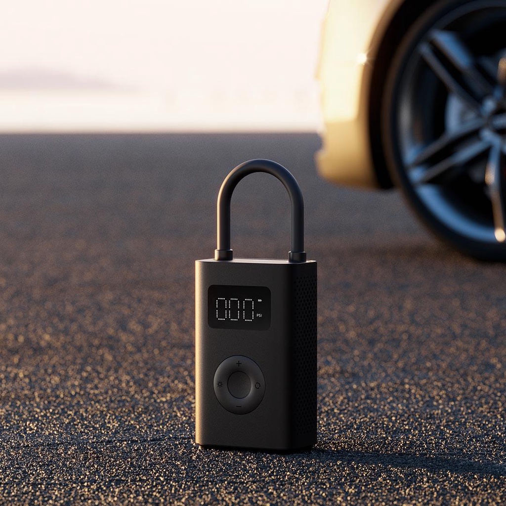 Xiaomi Mijia Air Pump 2pompa Sensor Ban Kompresor Angin Harta Karun Tiup Elektrik Untuk Motor Mobil Sepak Bola