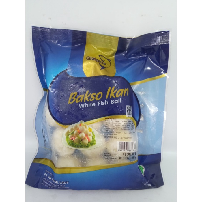 

Gizi Plus White Fish Ball 250gr