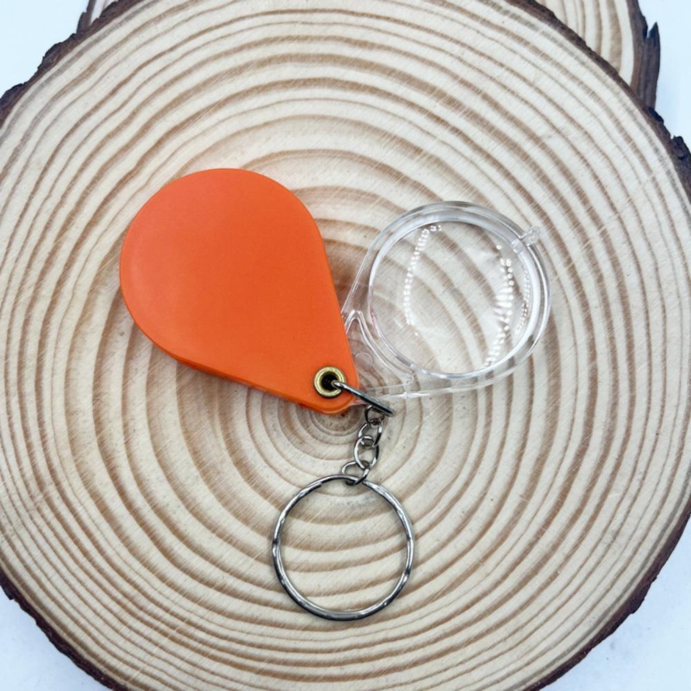 Lanfy Magnifier With Key Chain Portable Handheld Loupe With Magnifying Tools Gantungan Kunci Lensa Kaca Pembesar